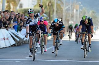 Gianni Meersman wins the 2014 Trofeo Muro - Port d’Alcudia from Ben Swift