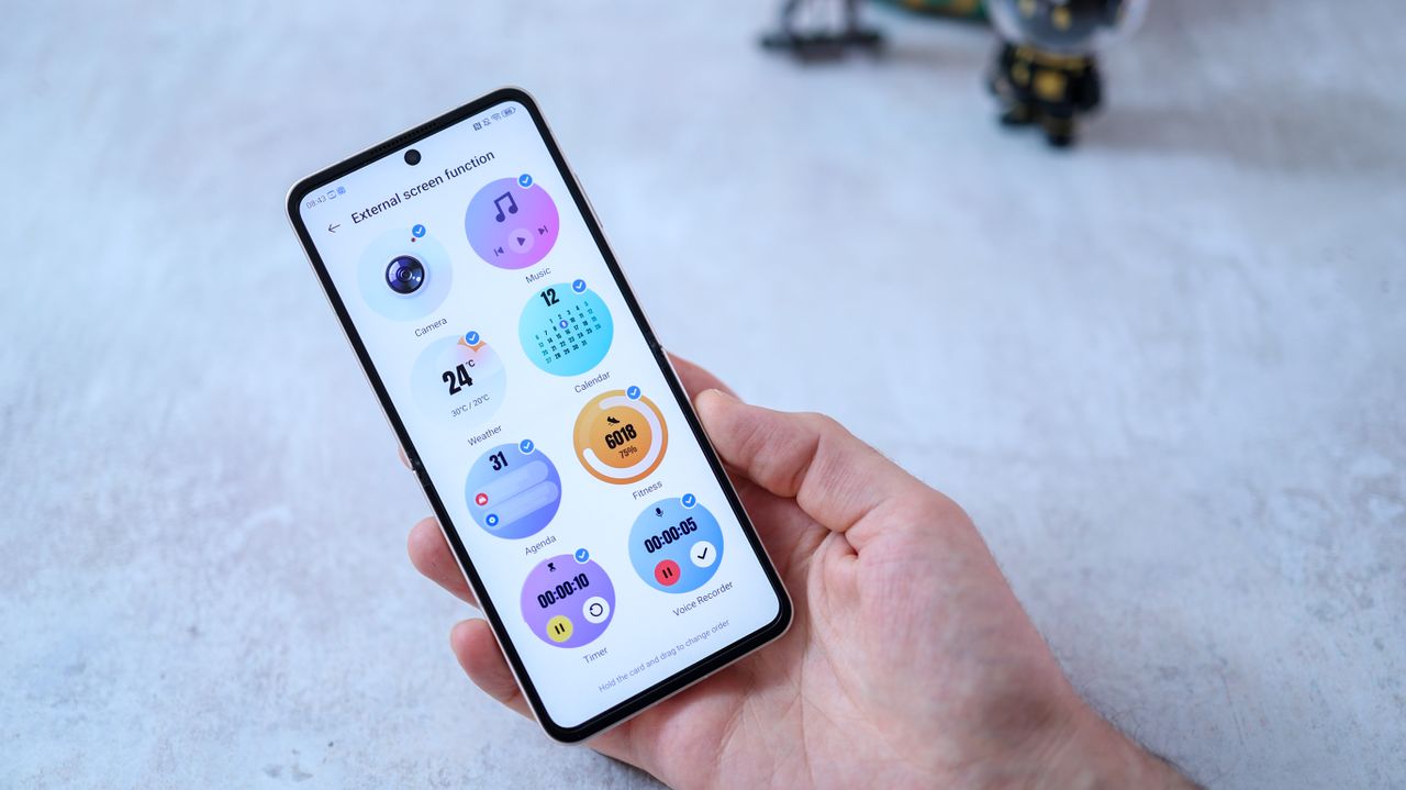A photo of the Nubia Flip 5G