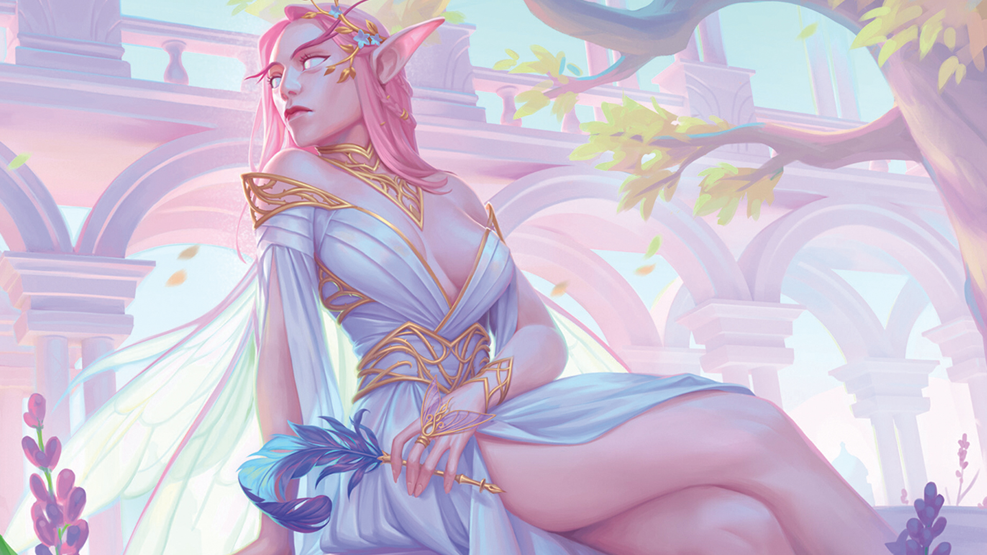 Digital fantasy character art