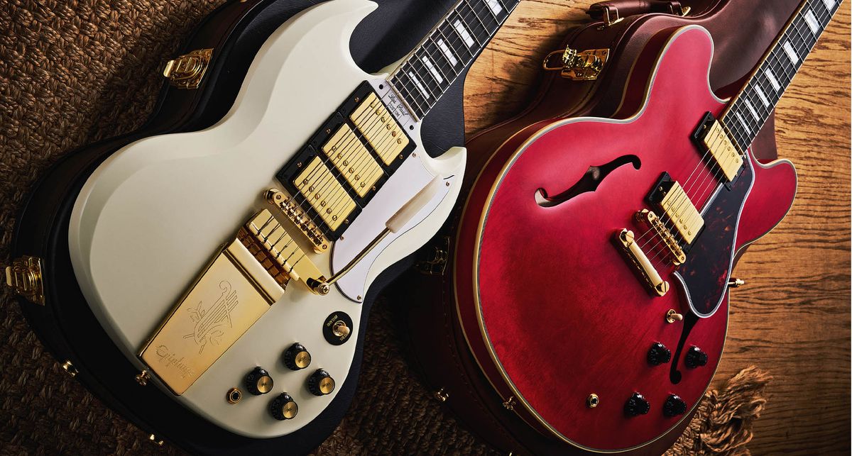 Epiphone Inspired by Gibson Custom 1963 Les Paul SG Custom with Maestro Vibrola