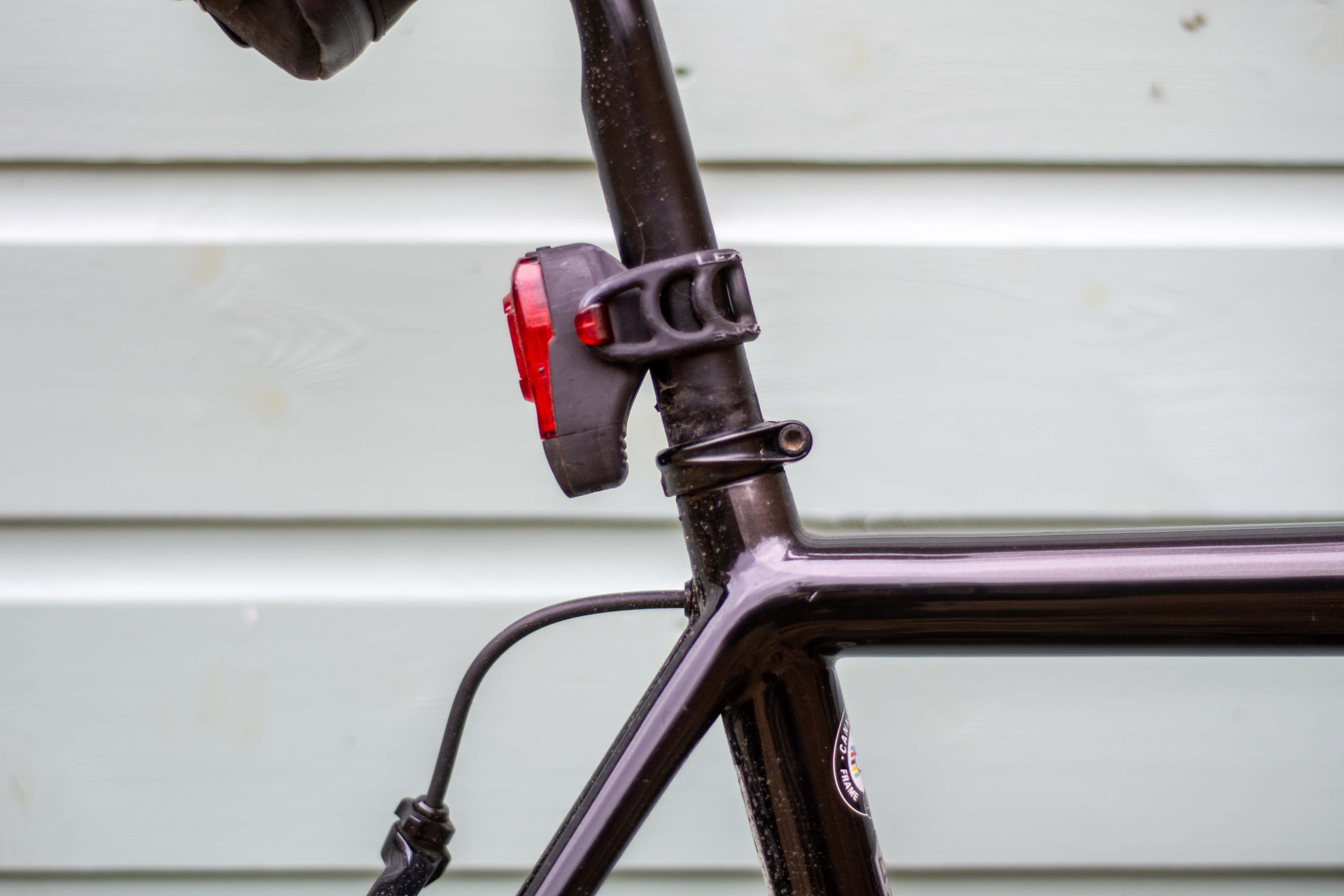 A Lezyne rear light