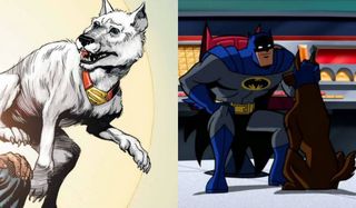 Krypto the Superdog and ace the bathound