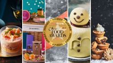 The woman&home Festive Food Awards Special Recognition awards winners Waitrose, M&S, Iceland, Abel and Co and Dukes Hill