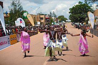 Festivities gave a local flavour to the Tour of Rwanda