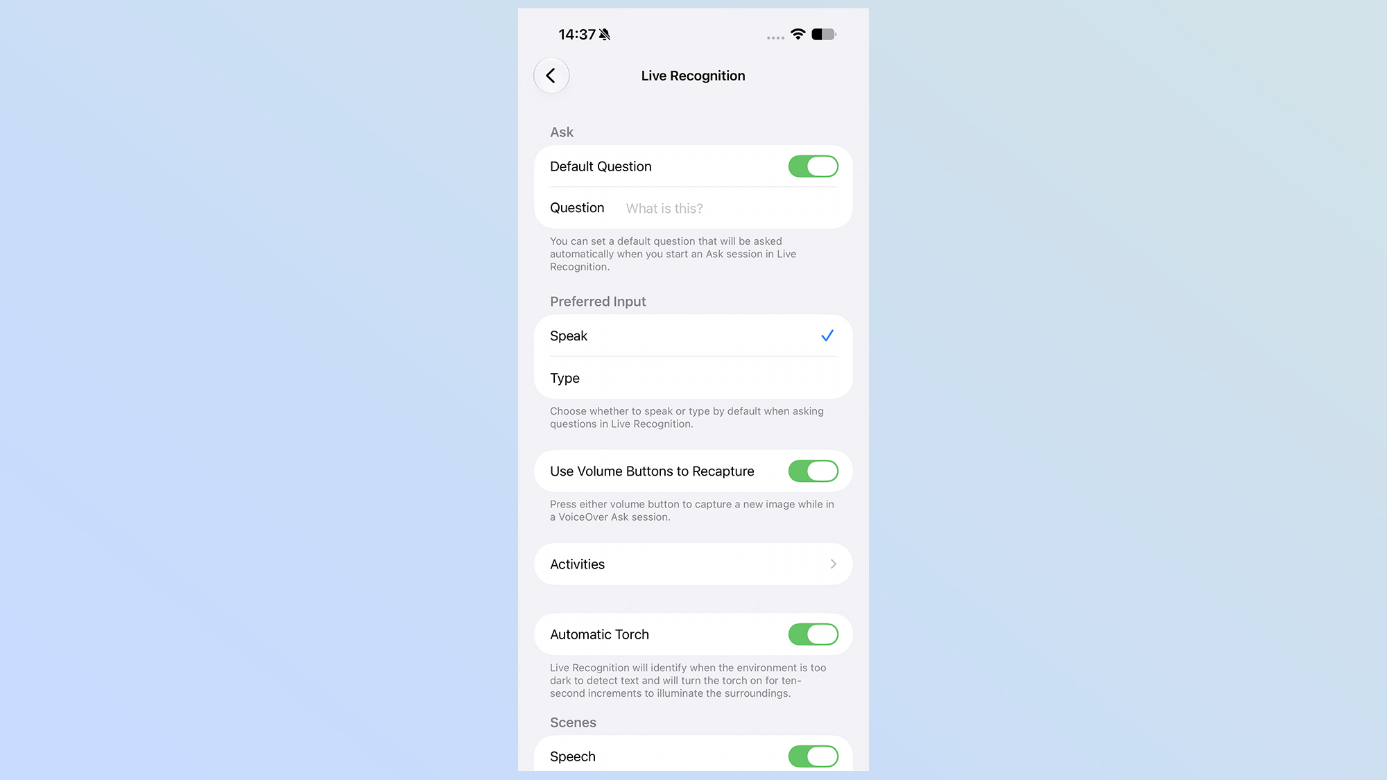 اسکرین شات ios 27 beta 3