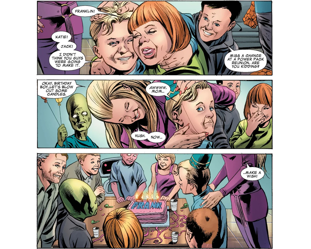 Fantastic Four comic art