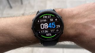 Garmin Glance Watch Face on Forerunner 970