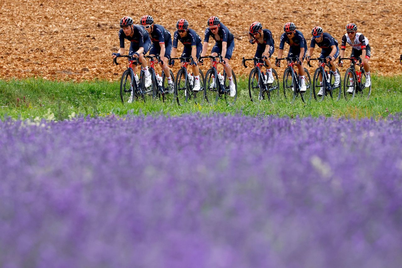 Tour de France 2021 108th Edition 11th stage Sorgues Malaucene 1989 km 07072021 Ineos Grenadiers photo Luca BettiniBettiniPhoto2021