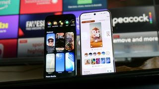 iPhone 16 Pro Max and Pixel 9 Pro XL showing their lock screen customizations.