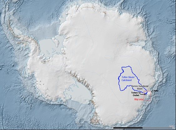 East Antarctica, Totten Glacier