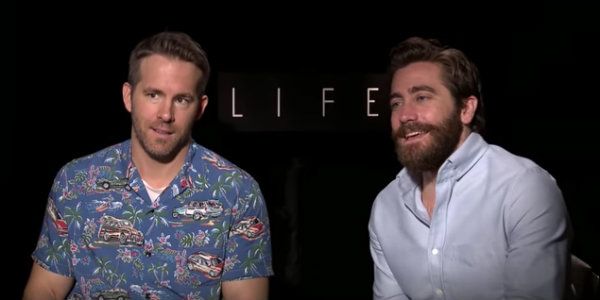 Watch Jake Gyllenhaal and Ryan Reynolds completely lose it during