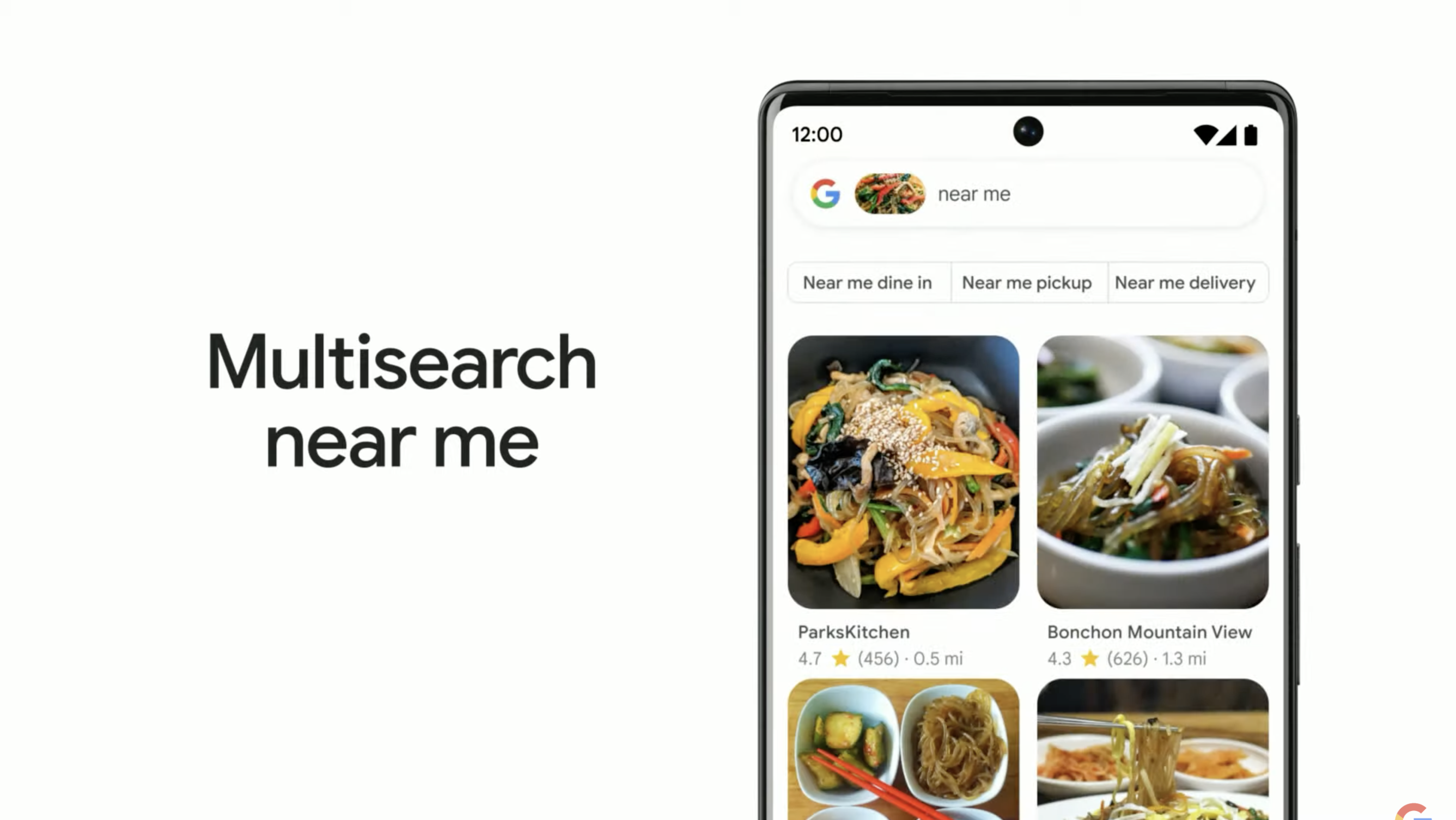 Google's Multisearch near me at Google IO 2022