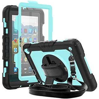 Herize Kindle Fire HD 8 and 8 Plus kids rugged case render.