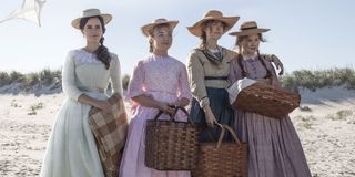 Emma Watson, Florence Pugh, Saoirse Ronan, and Eliza Scanlen in Little Women