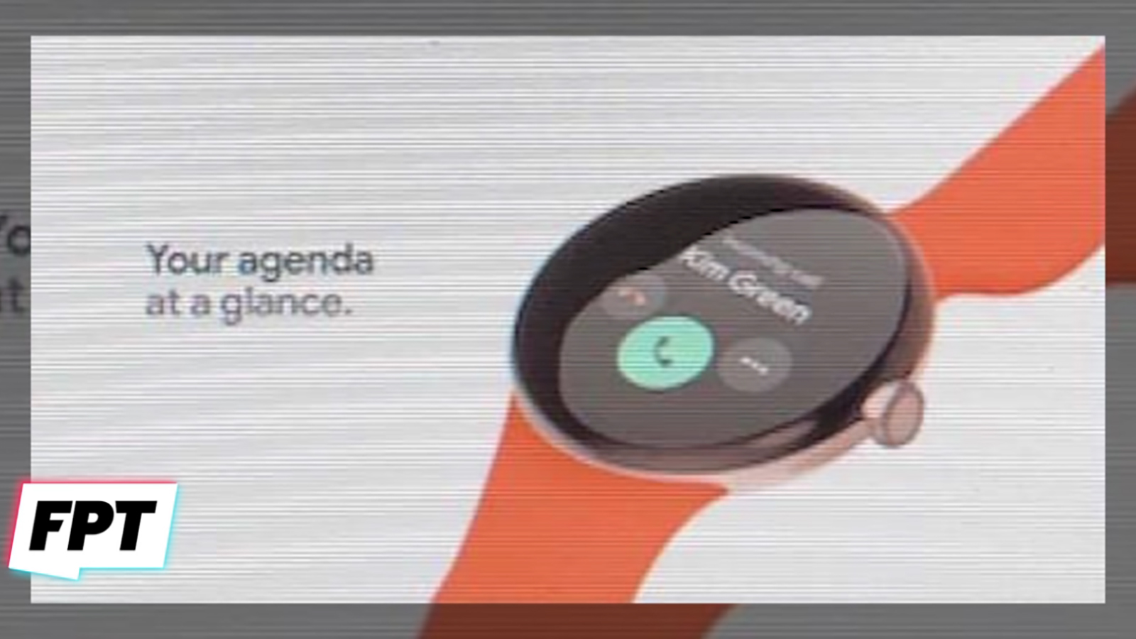 Google Pixel Watch marketing image leak