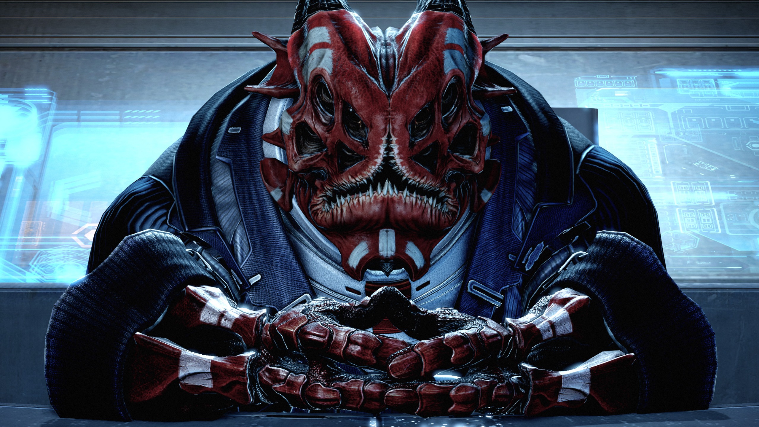 Mass Effect 2's Shadow Broker DLC alien