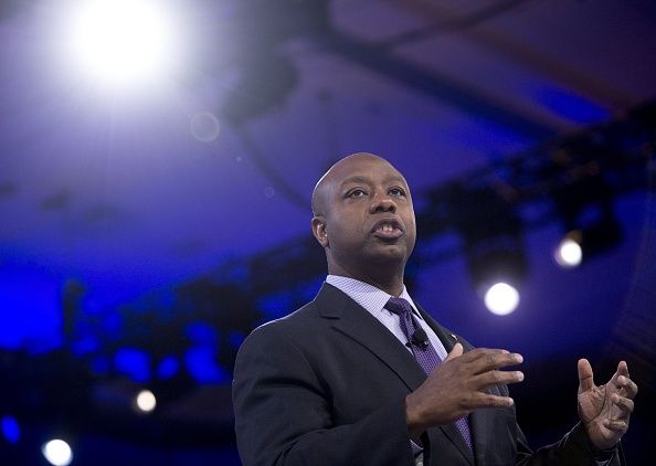 Senator Tim Scott gave a moving speech about all the times he has been targeted by police. 