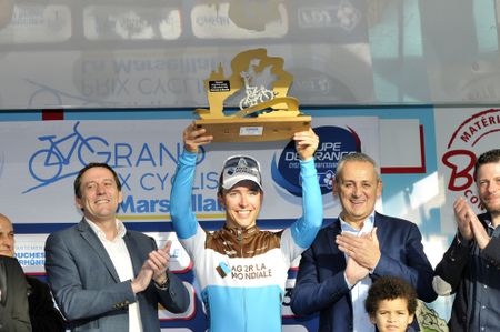 Grand Prix Cycliste la Marseillaise 2020 - 41st Edition El Marseille - Marseille 145,3 km - 02/02/2020 - Benoit Cosnefroy (FRA - AG2R - La Mondiale) - photo Daniel/BettiniPhoto&Acirc;&copy;2020