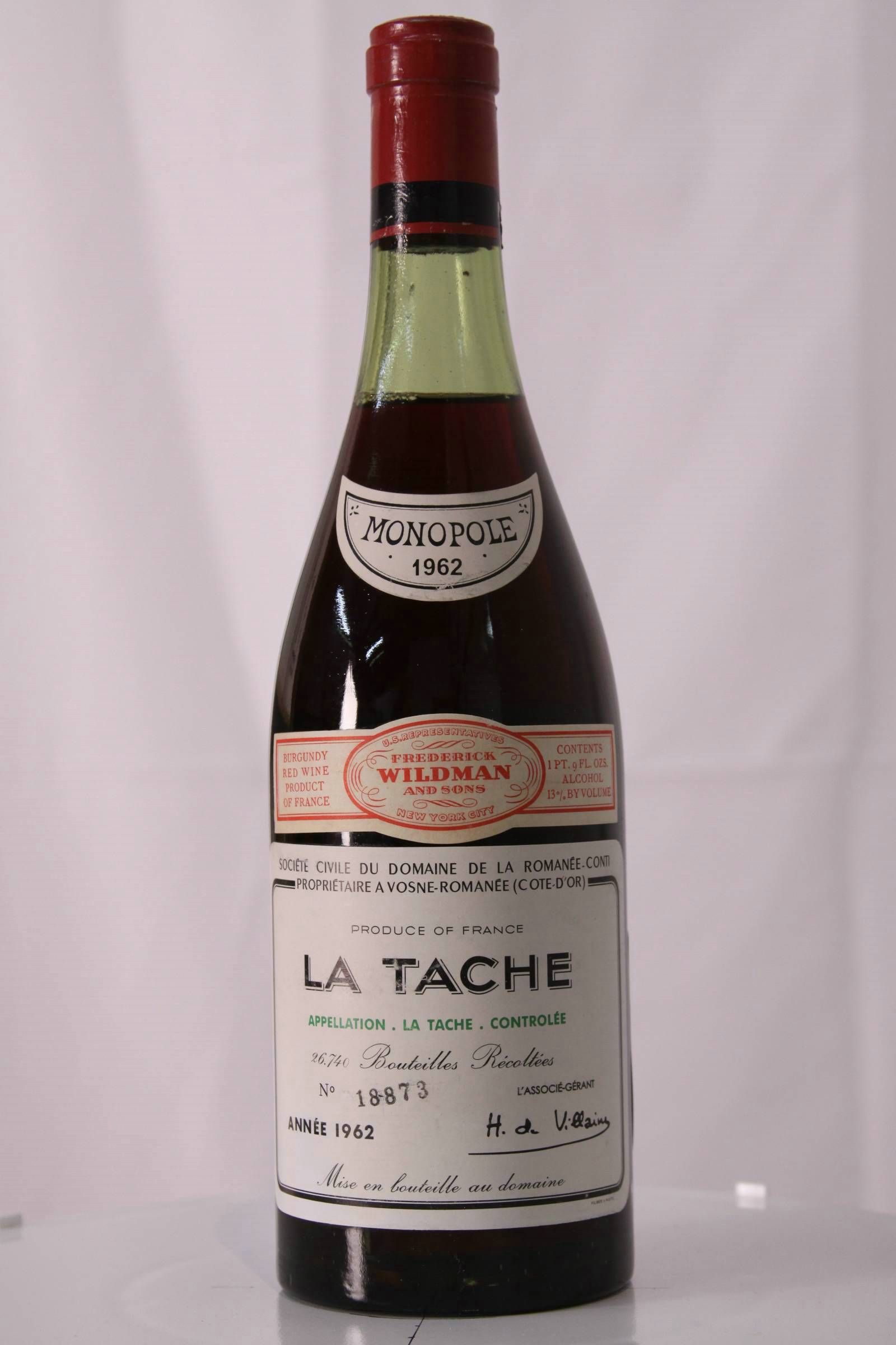 サ*ヤ様 LA TÂCHE 2020 赤ワイン MONOPOLE 空き瓶 コルク 【公式通販】