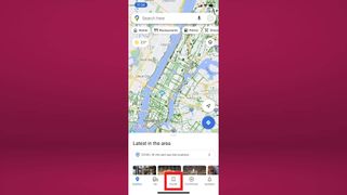 How to change home on Google Maps - press Saved