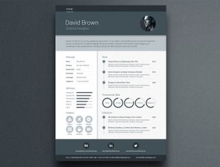 Best free resume templates: Ikono template