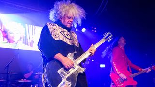 Buzz Osborne of of The Melvins performs on stage at The Garage on June 01, 2023 in Glasgow, Scotland