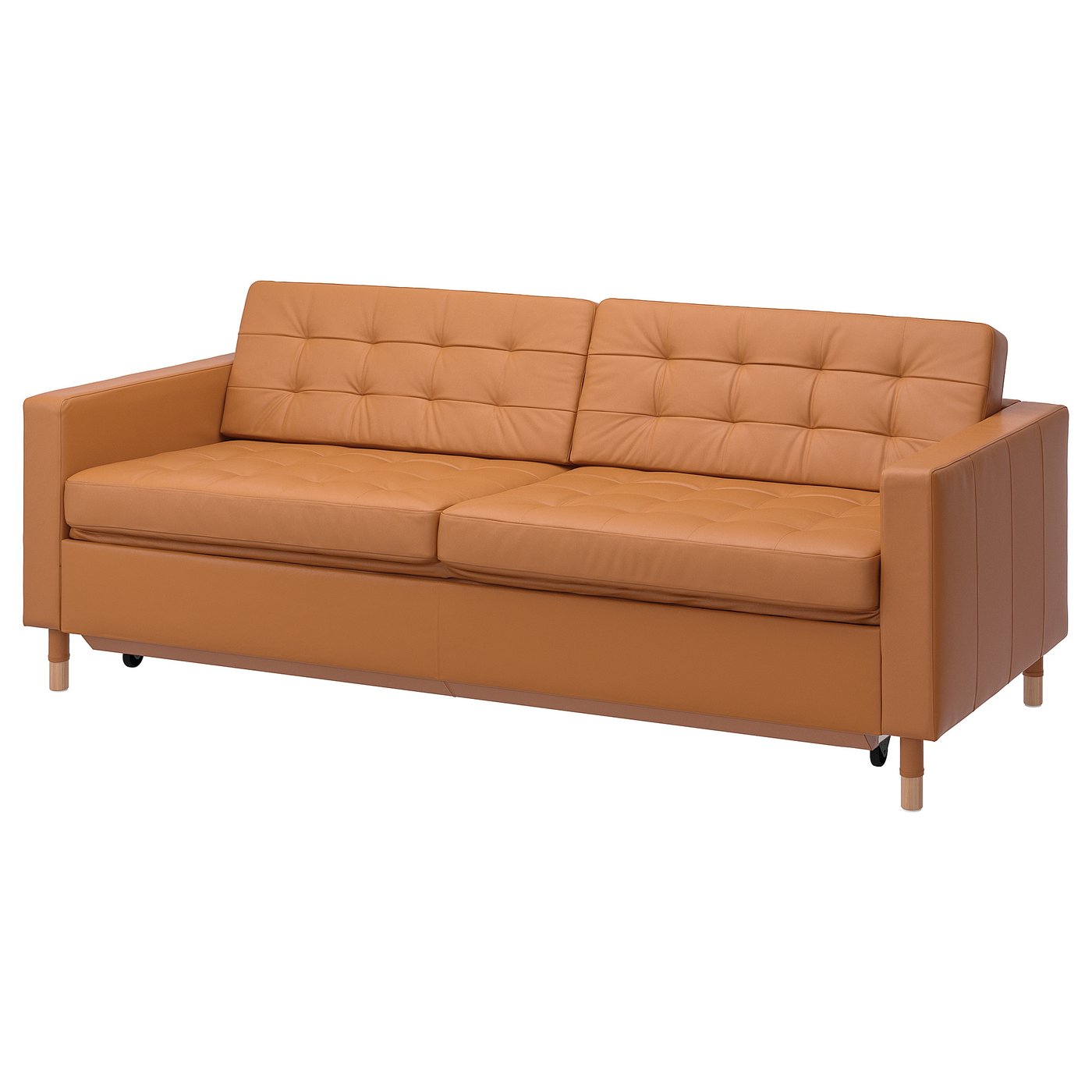 Landskrona 3-Seat Sofa-Bed - Grann/bomstad Golden-Brown/wood