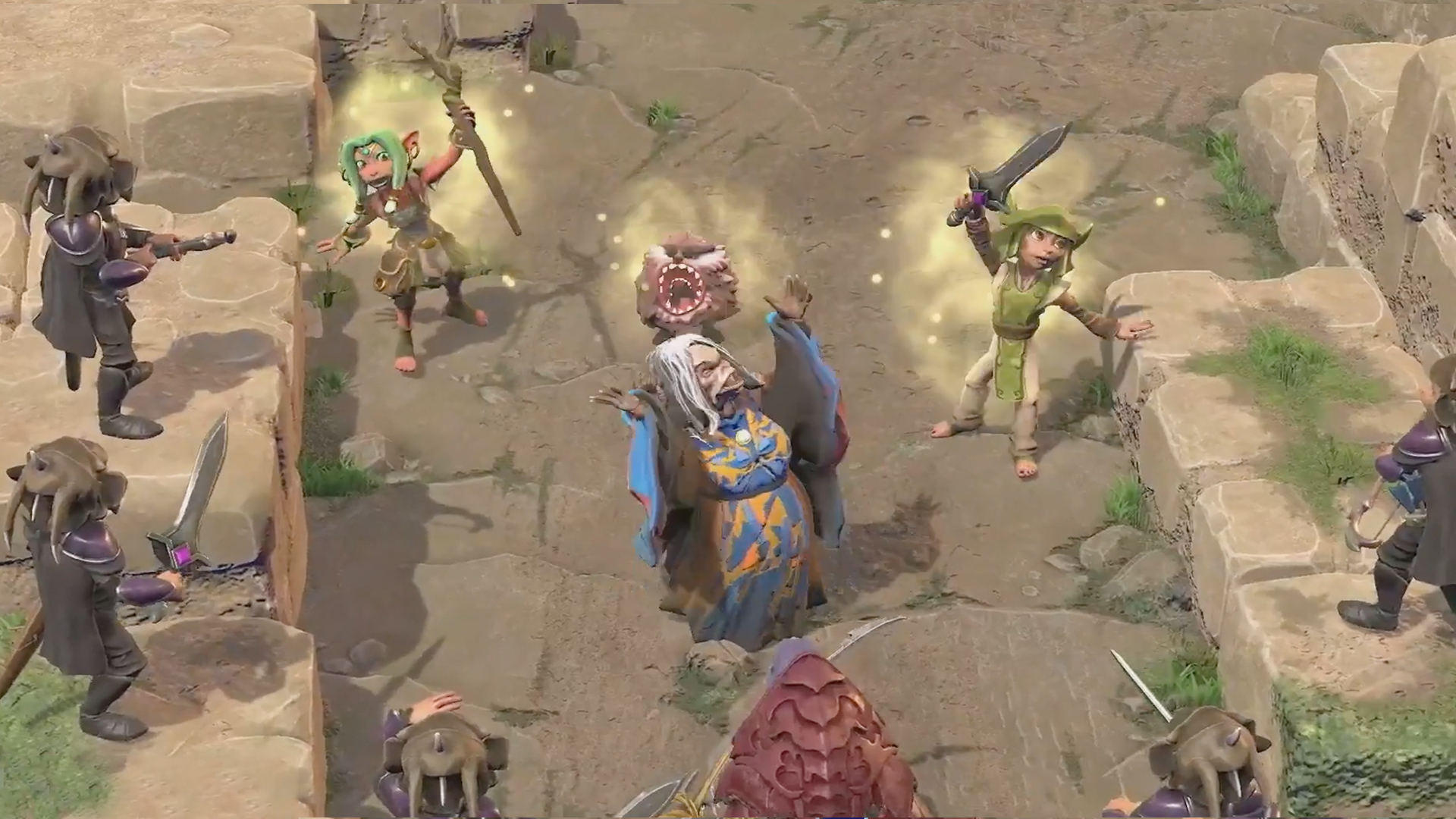 Dark Crystal Age of Resistance Tactics game