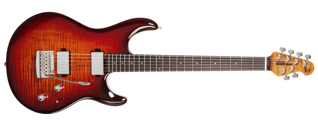 Ernie Ball Music Man Steve Lukather L4 Maple Top 2025 Afterburn