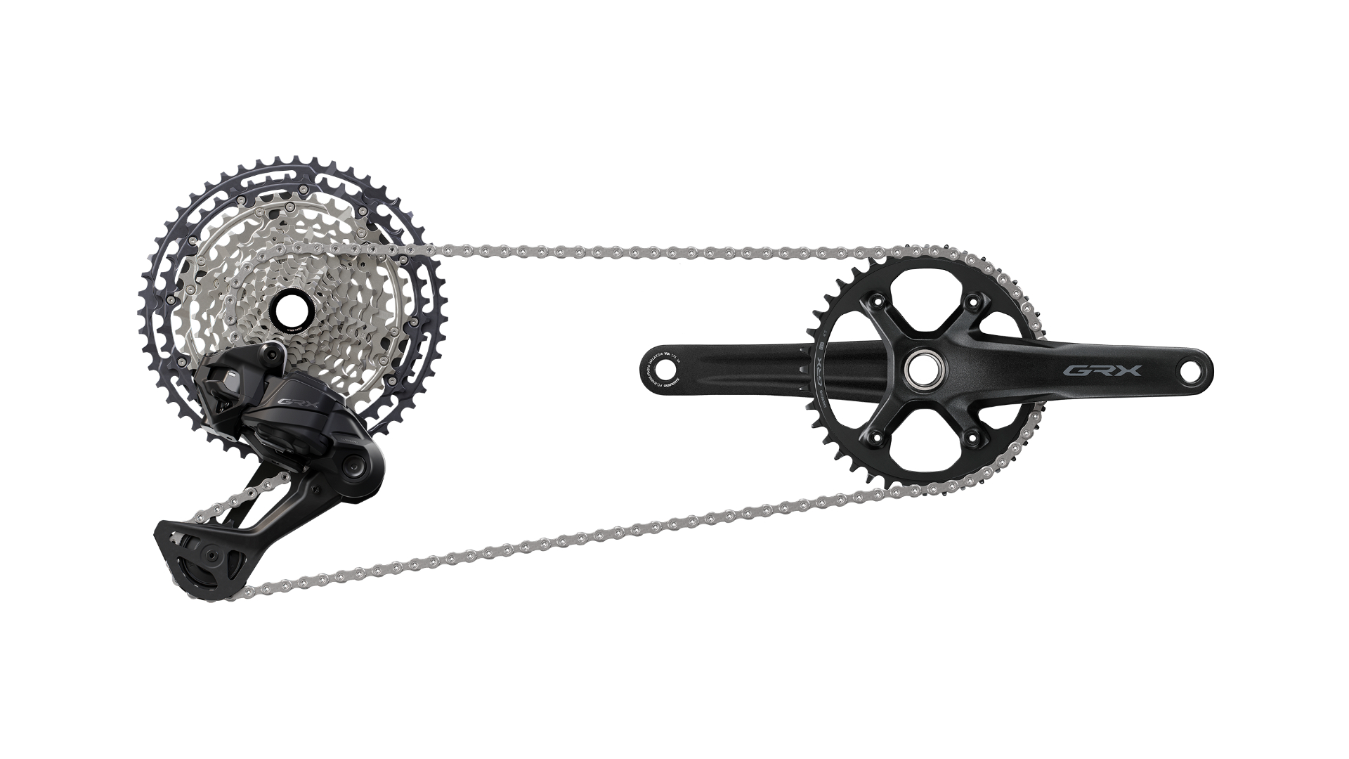 Shimano GRX RX717 Di2 gravel drivechain