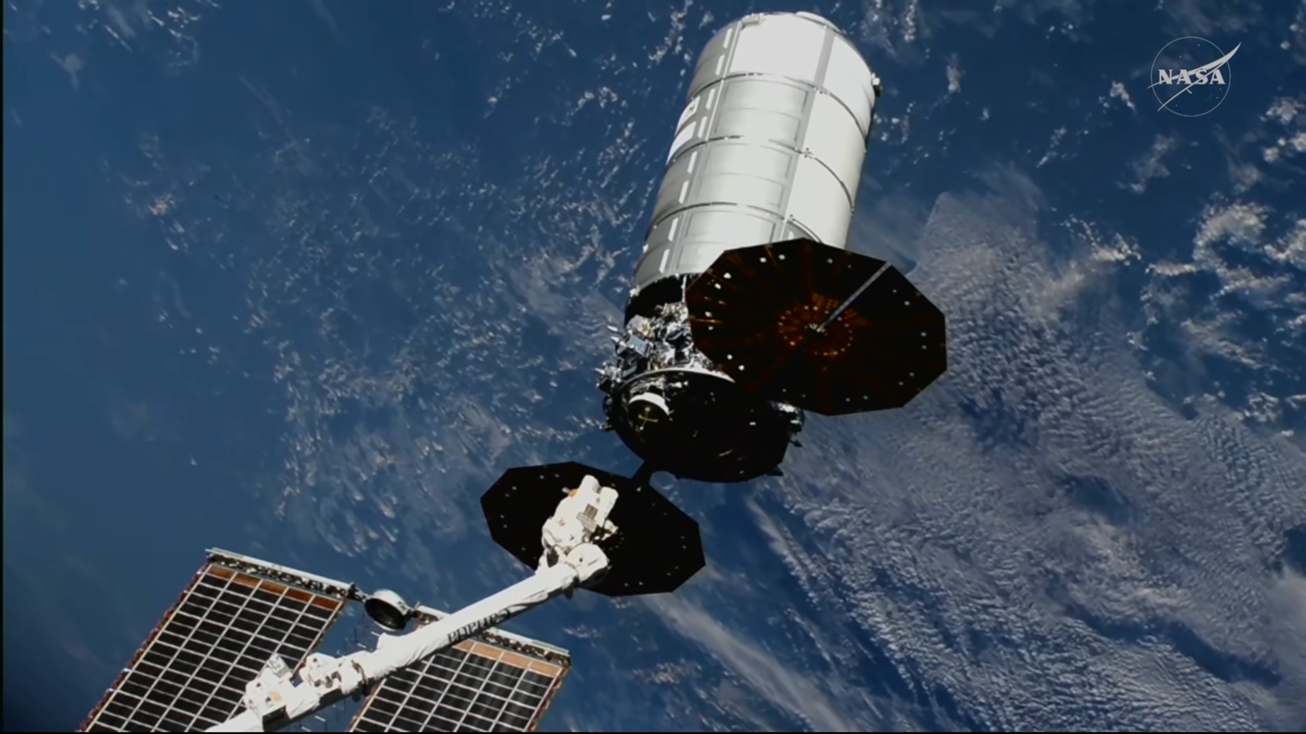Northrop Grumman's Cygnus XL cargo craft departs the International Space Station on Oct. 9, 2026.