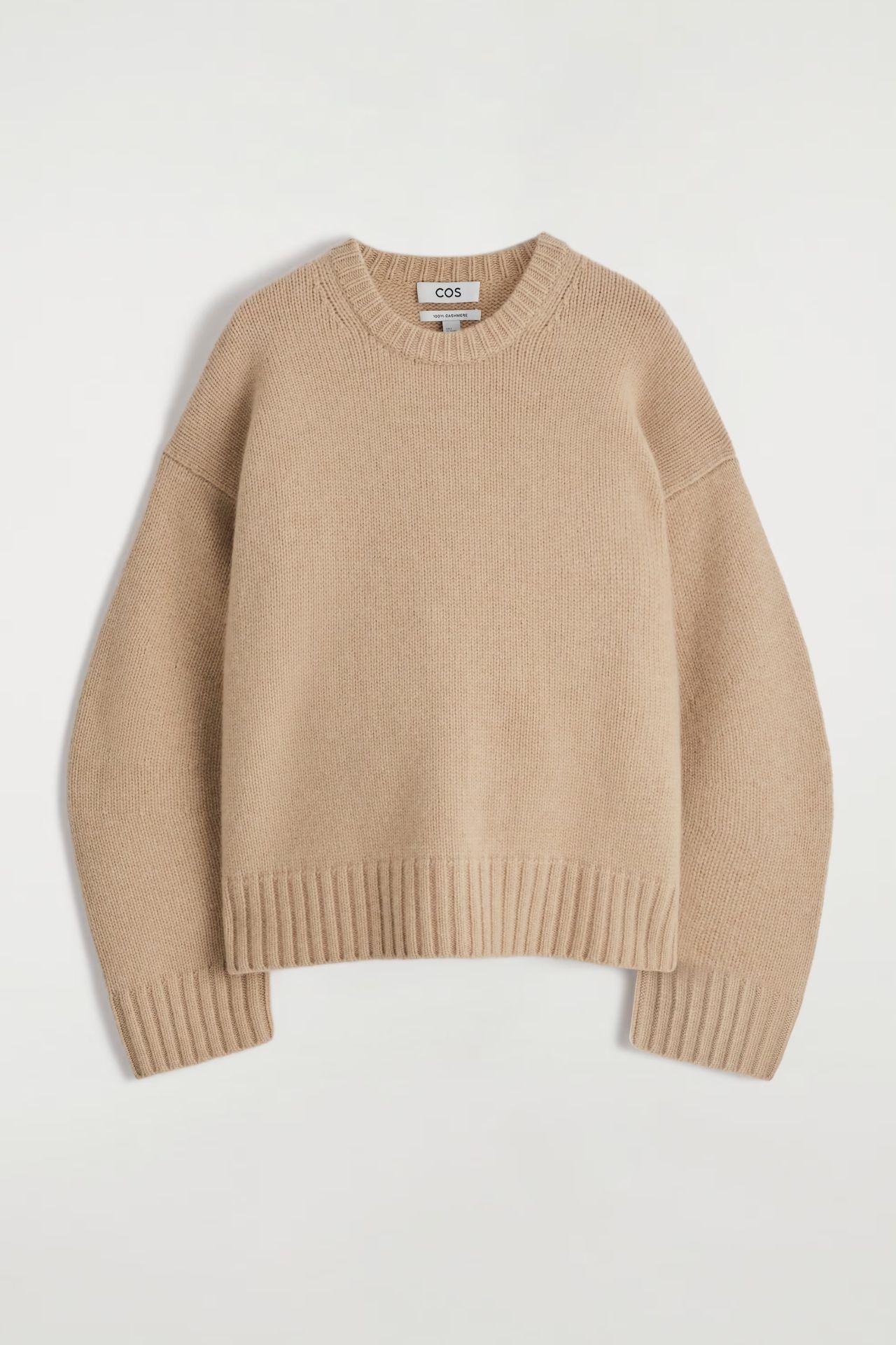 Chunky Cashmere Crew-Neck Jumper
