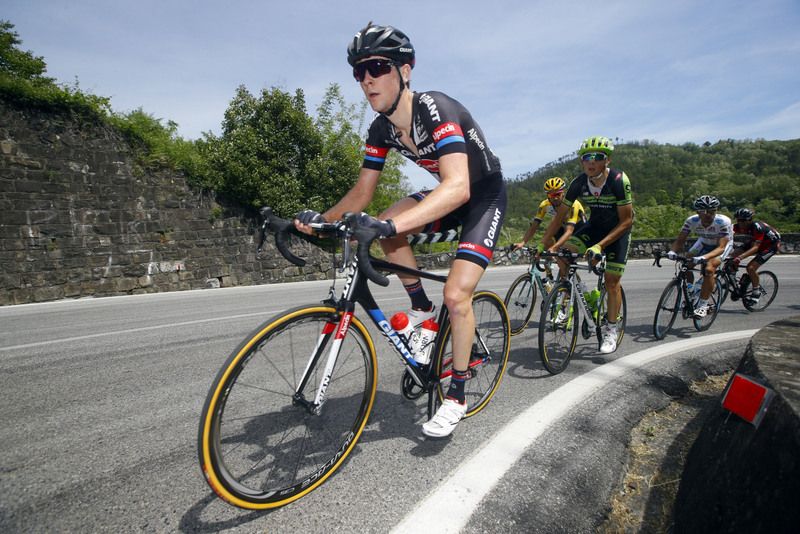 Chad Haga has been aggressive in his debut Giro