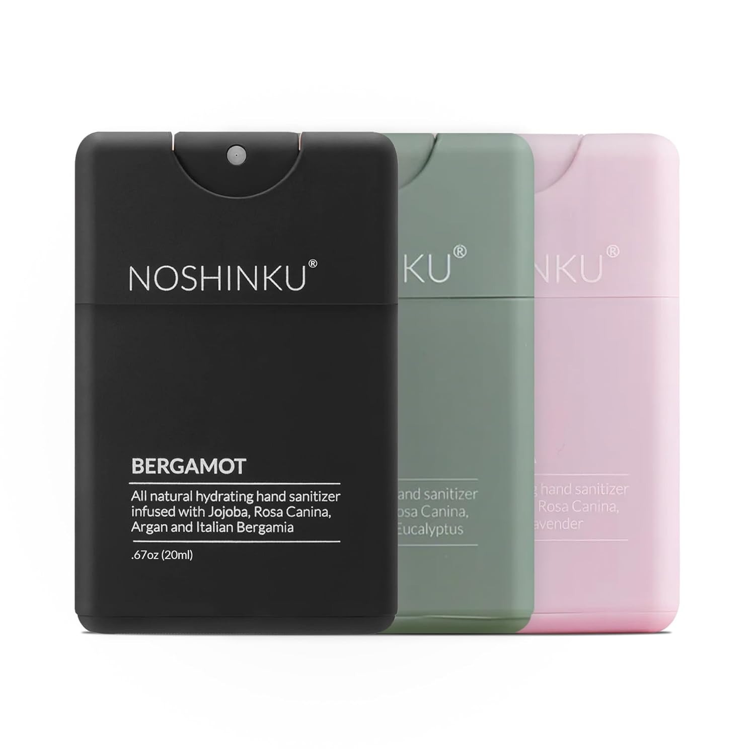 Noshinku Refillable Hand Sanitizer Discover 3-Pack