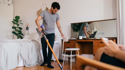Vacuum household chores