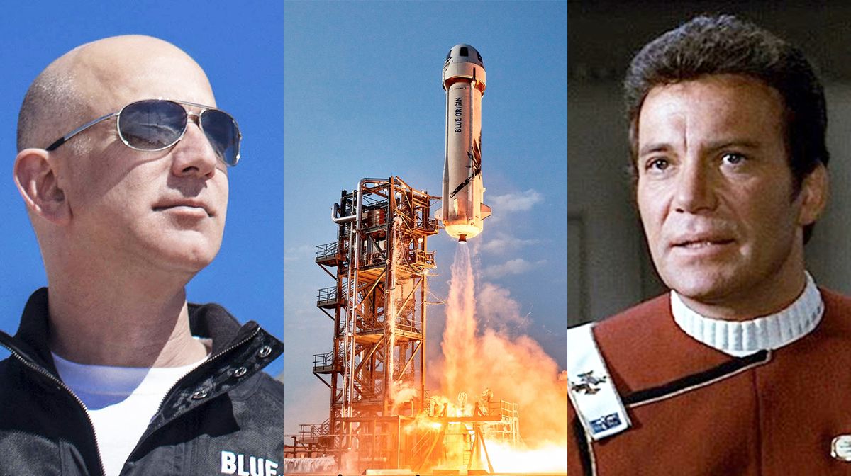 William Shatner's Blue Origin launch delayed to Wednesday due to weather