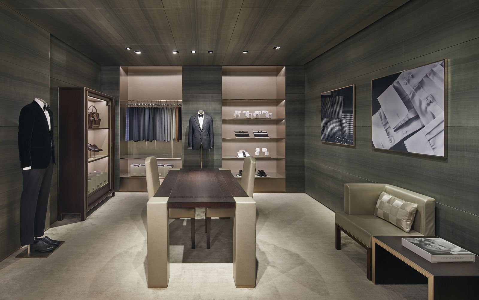 Armani’s new London boutique opens with fashion and home | Wallpaper
