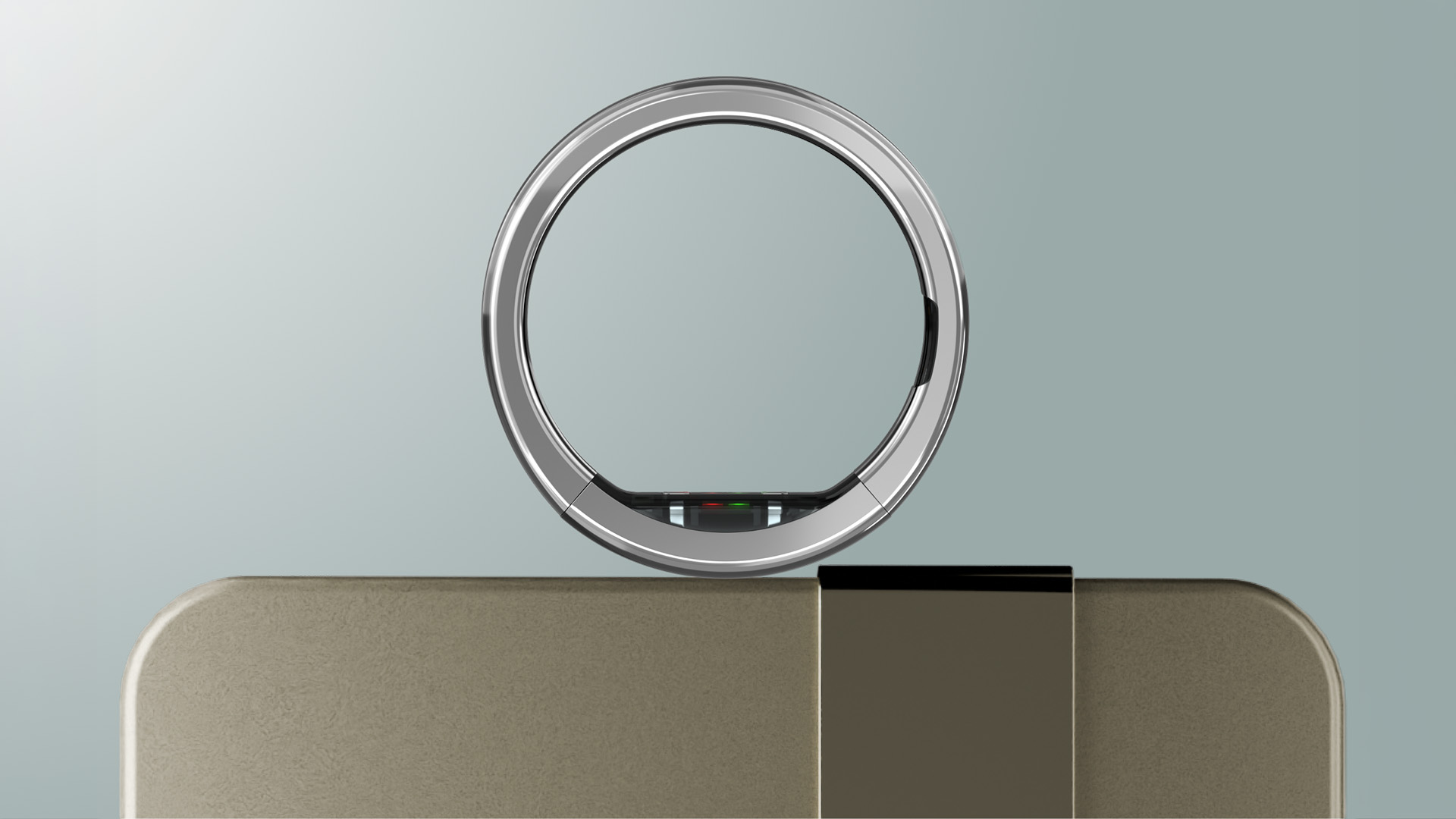 Ultrahuman Ring Pro seen from the side