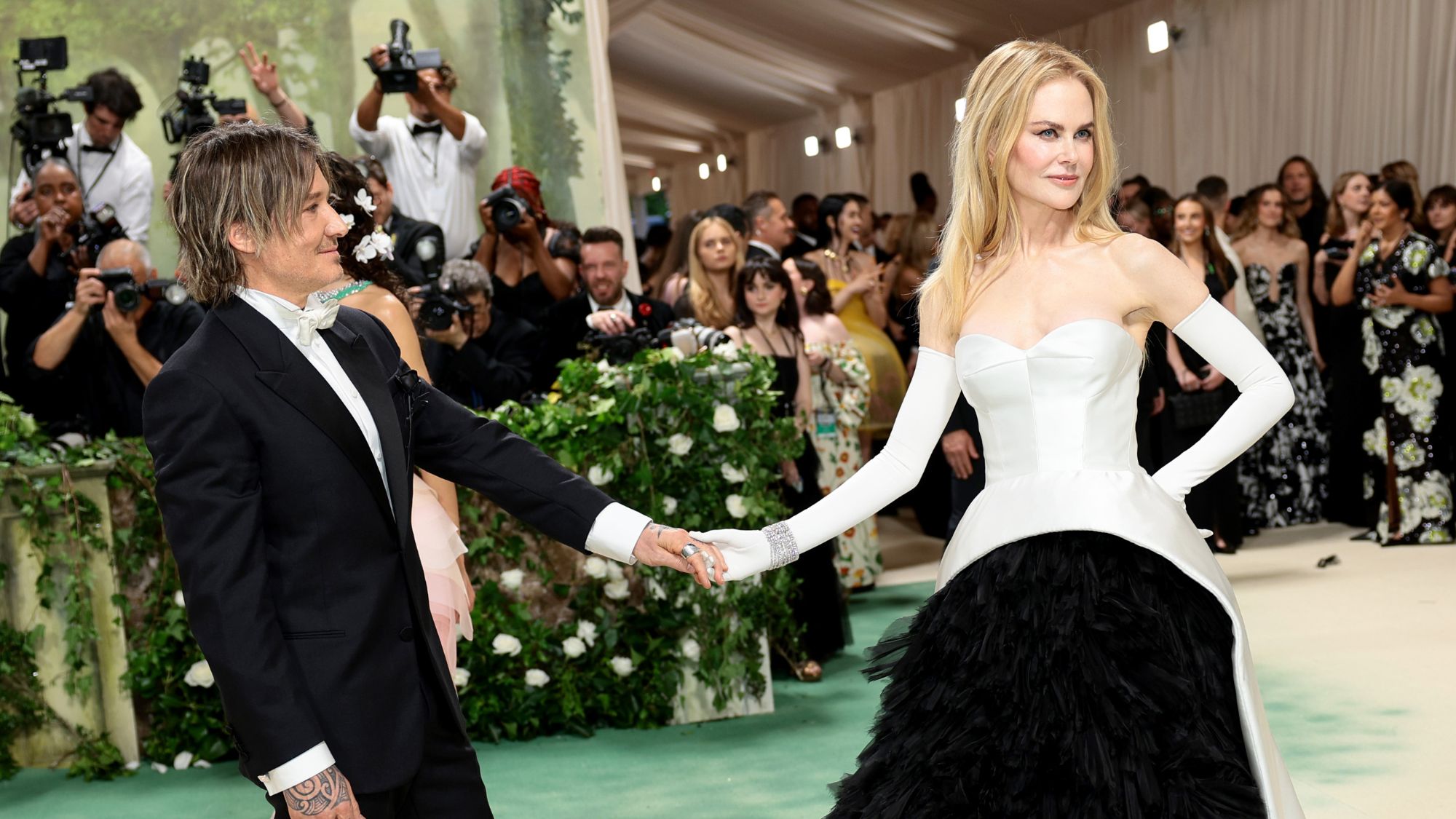 Nicole Kidman and Keith Urban attend the Met Gala