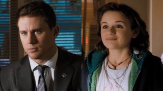 Channing Tatum and Joey King in White House Down