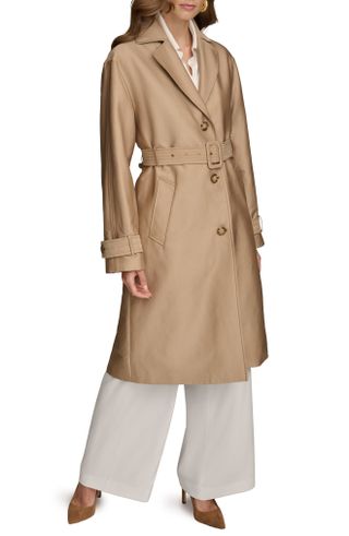 Donna Karan New York, Water Resistant Single Breasted Trench Coat