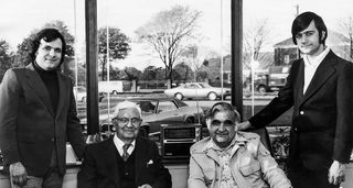 A D'Addario family portrait from the late ’60s (left to right): John Jr, Charles, John Sr and Jim