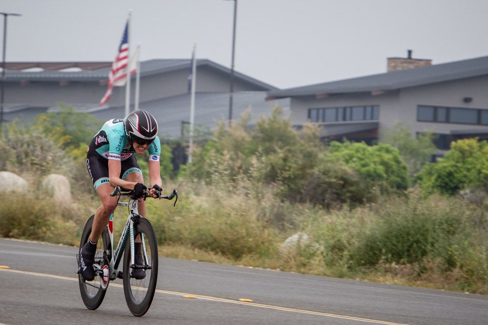Kathryn Donovan (Colavita) on her way towards the finish