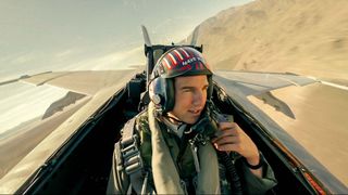 Tom Cruise as Pete 'Maverick' Mitchell in Top Gun: Maverick