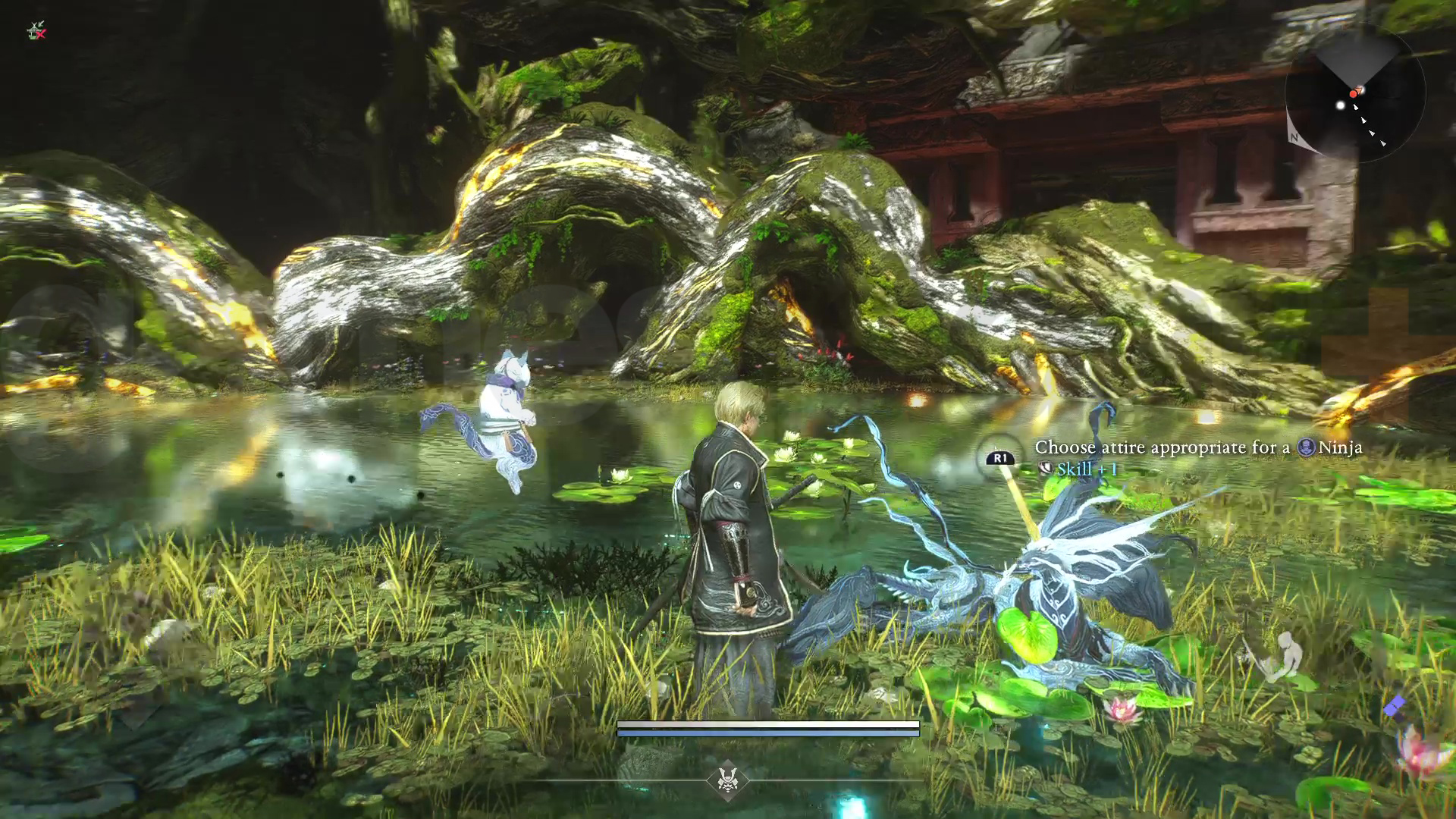 The Samurai Attire or Ninja Attire choice in Nioh 3