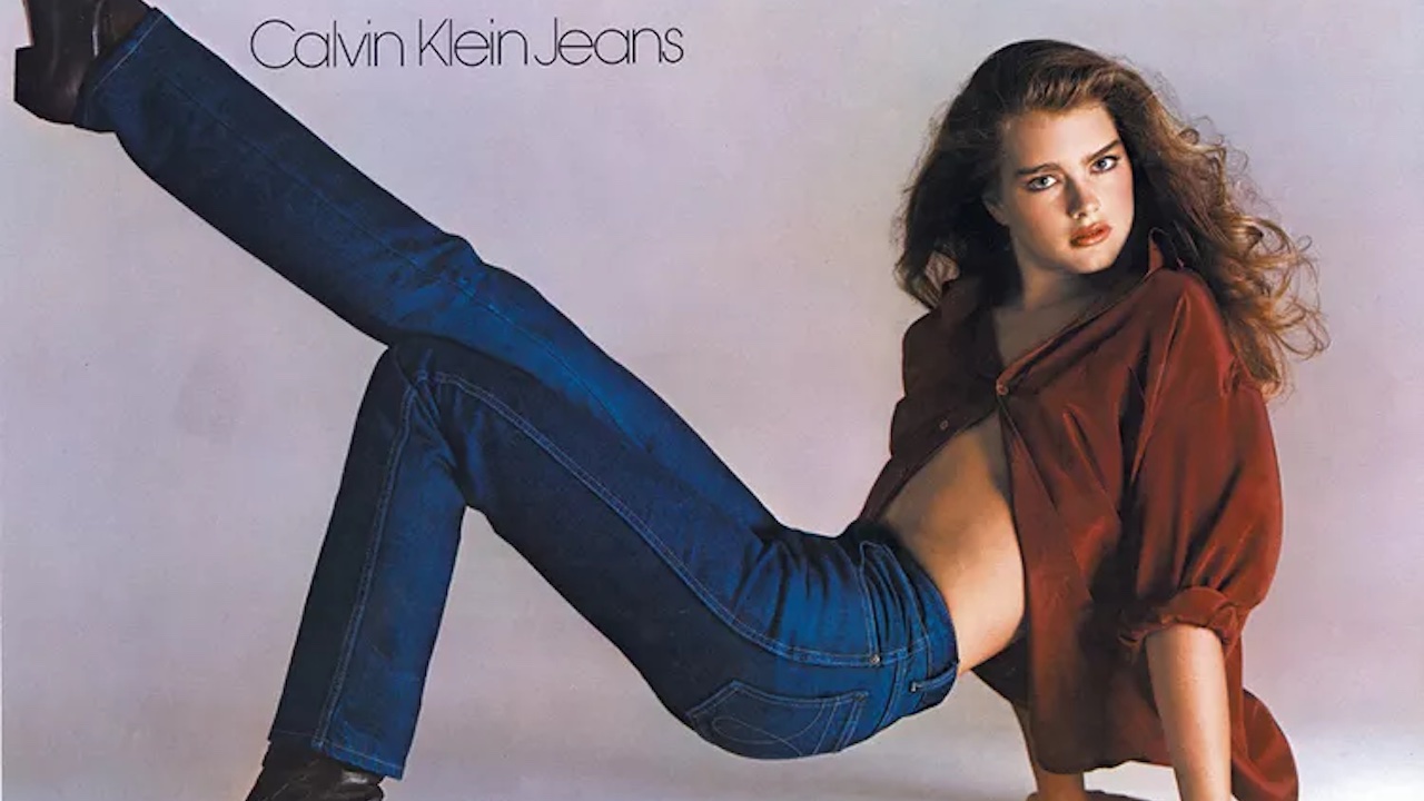 Brooke Shields 1980 Calvin Klein reklamı