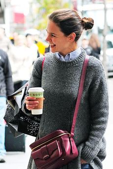Katie Holmes - Broadway show - Hurricane Sandy - Marie Claire - Marie Claire UK