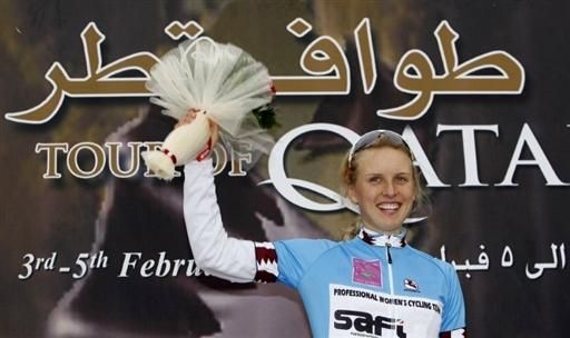 Rasa Leleivyte (Safi Pasta) kept the best young rider's jersey.