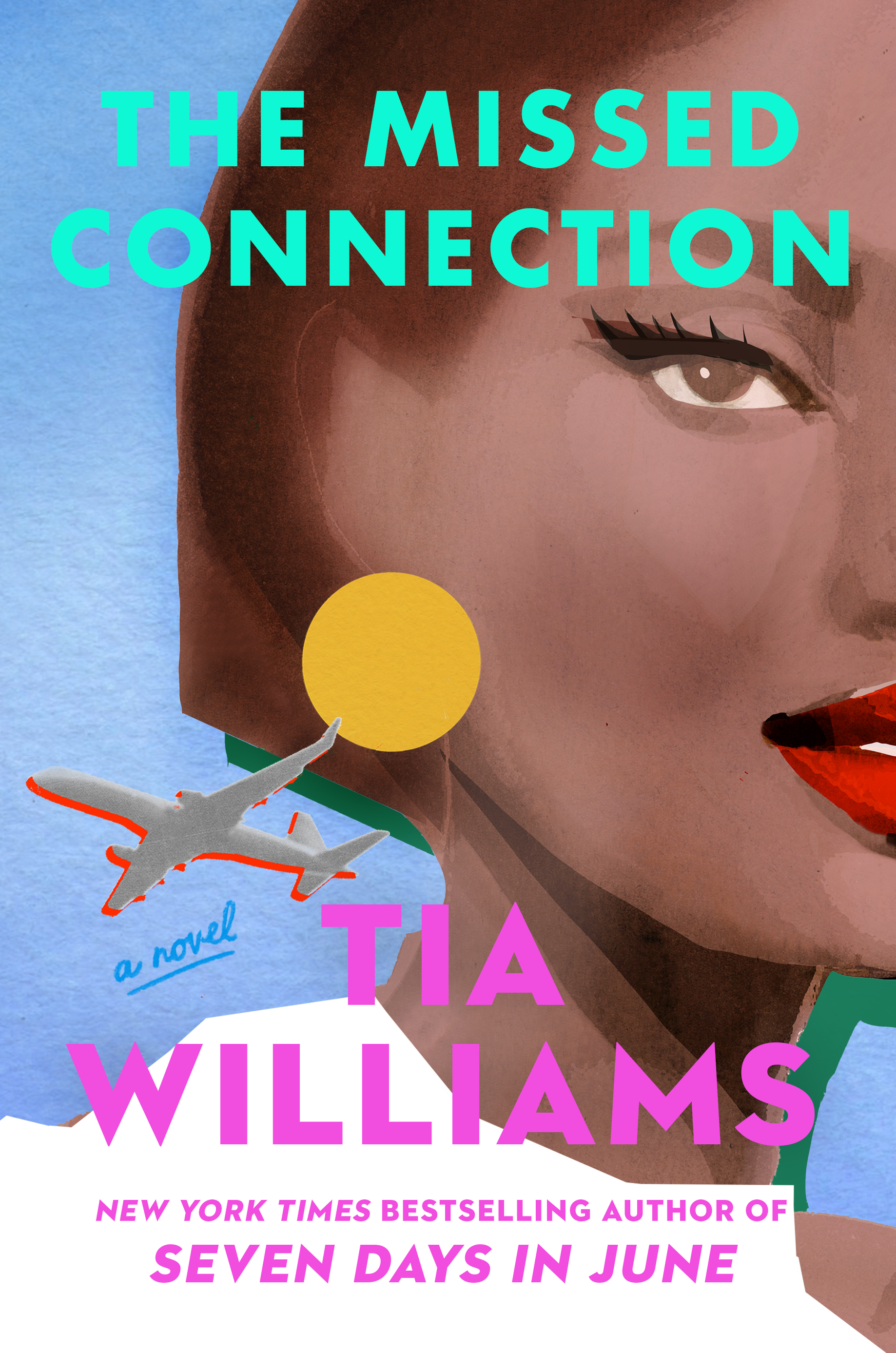 The book cover for 'The Missed Connection' by Tia Williams.