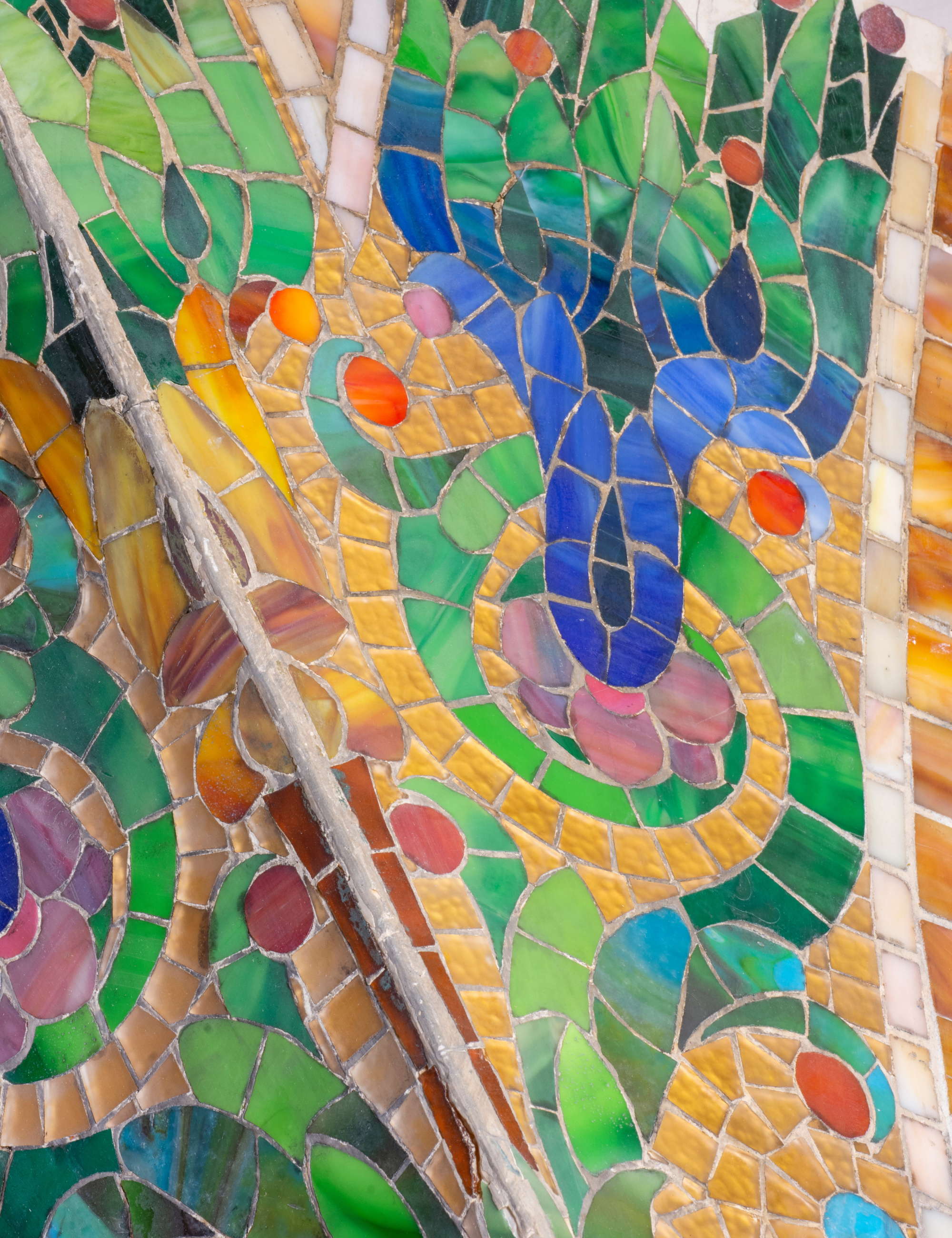 Close-up of the Farewell Building lobby